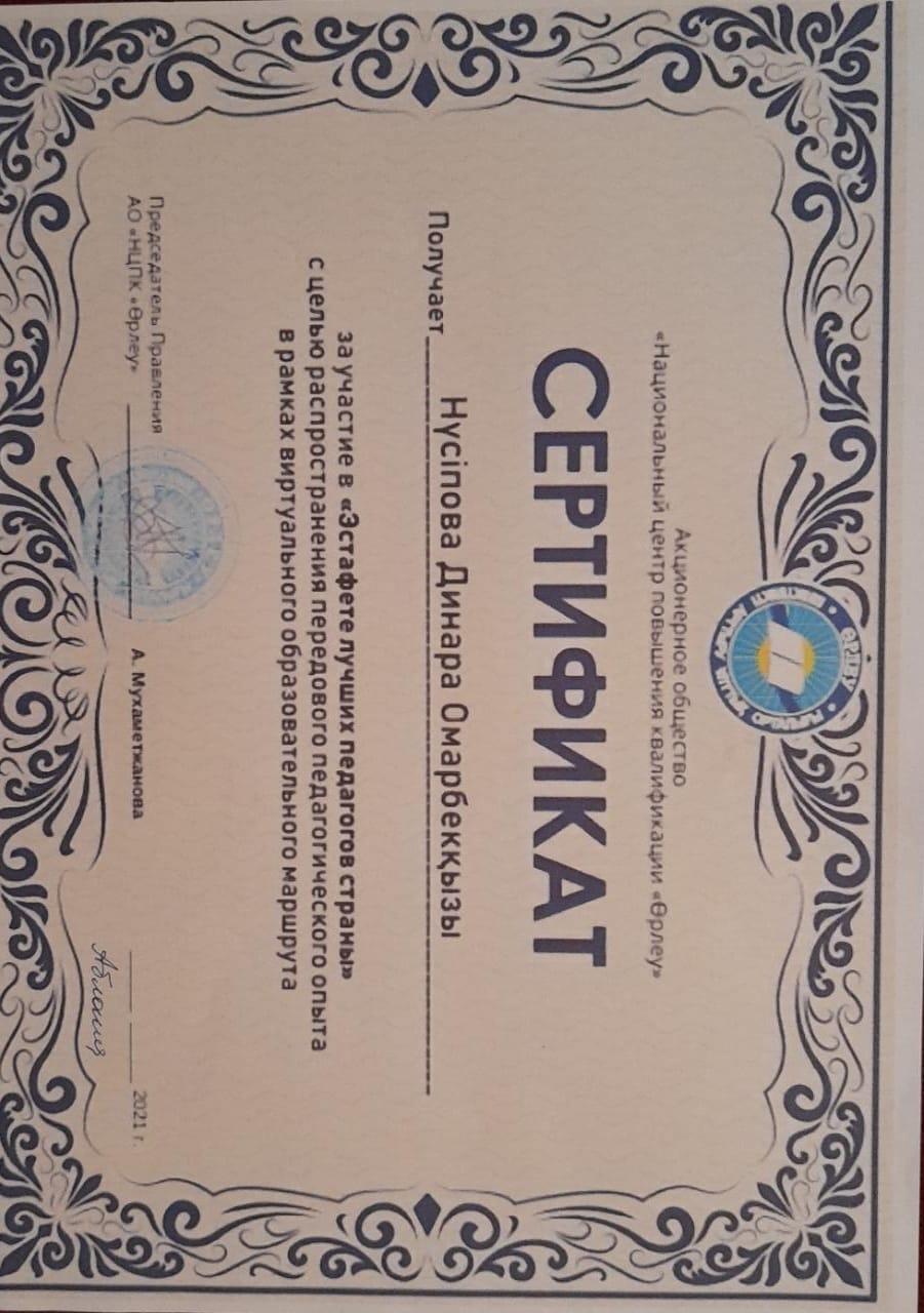 Жетістіктер
