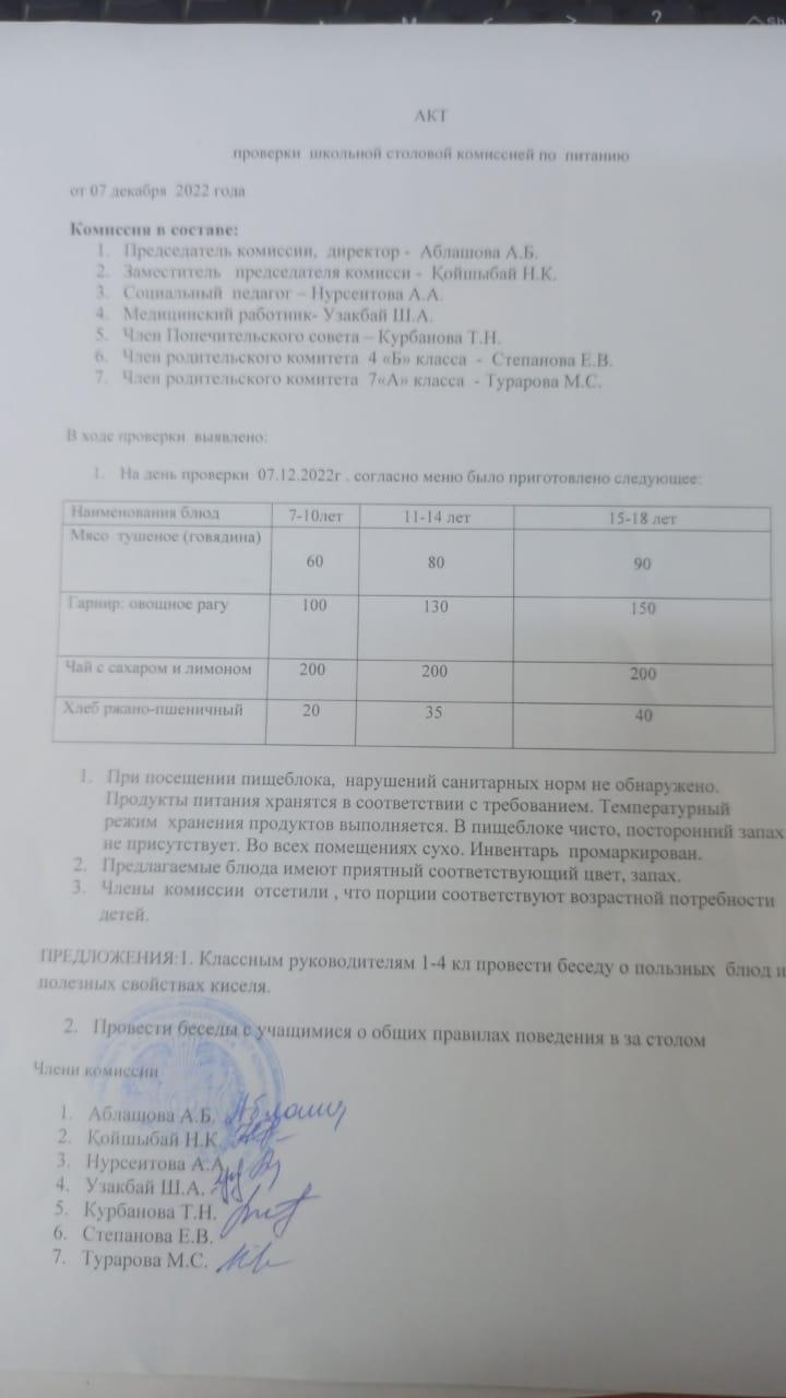 Тексеру актісі